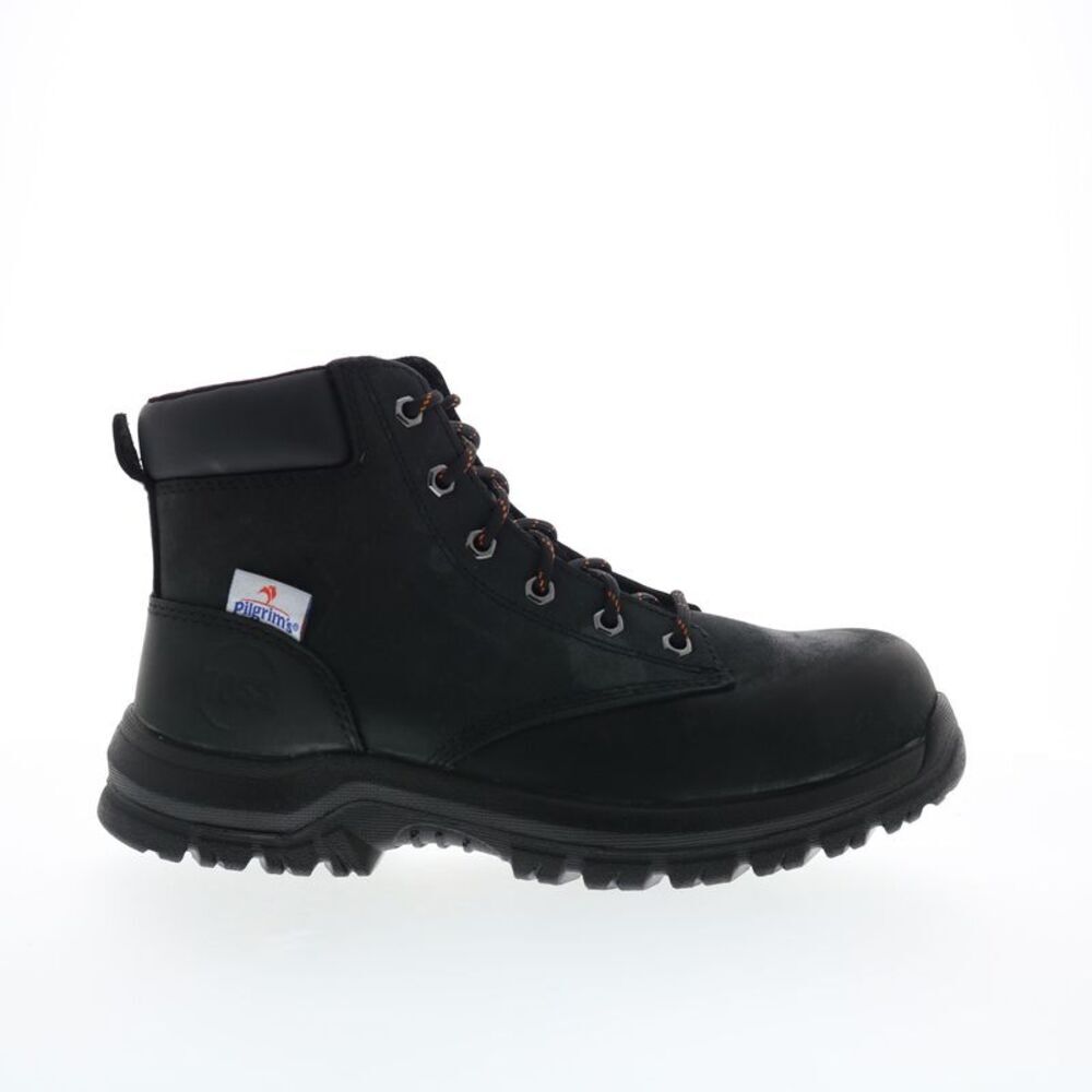 Hoss Black Safety Boots
